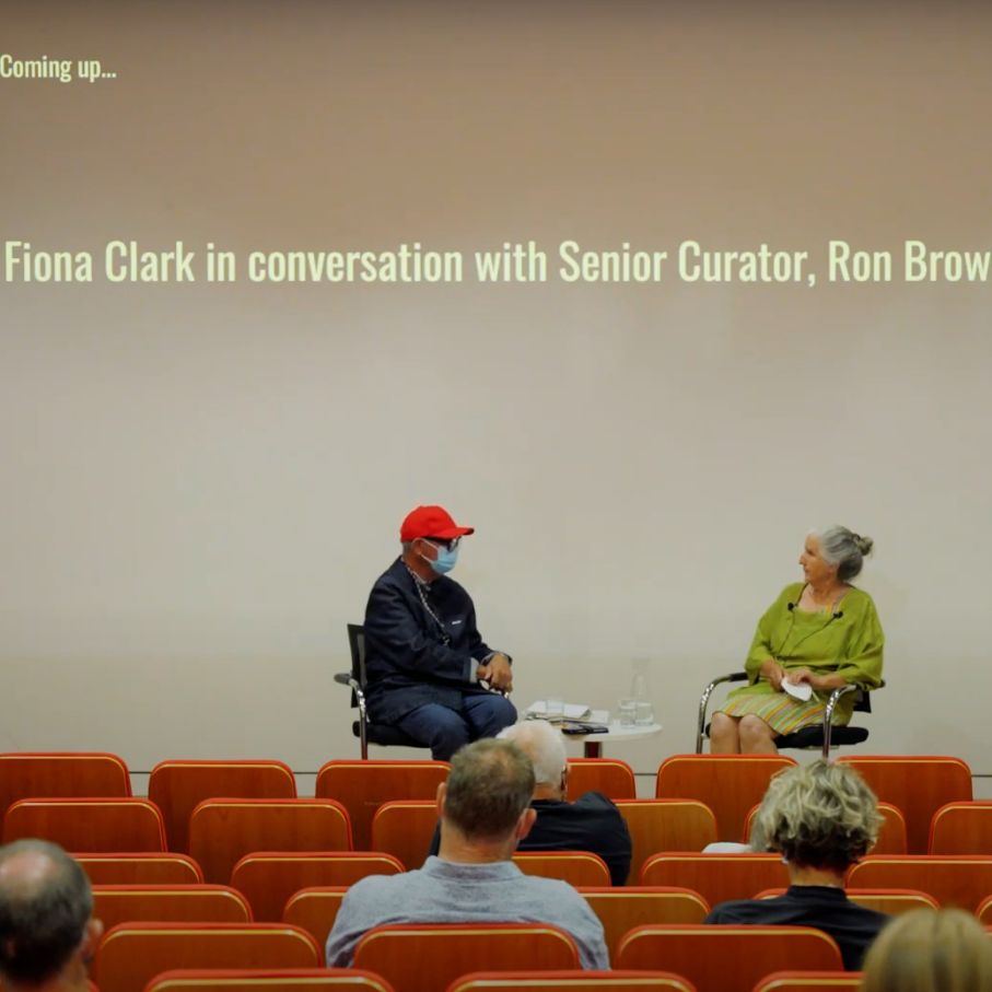 Fiona Clark and Ron Brownson in conversation Image