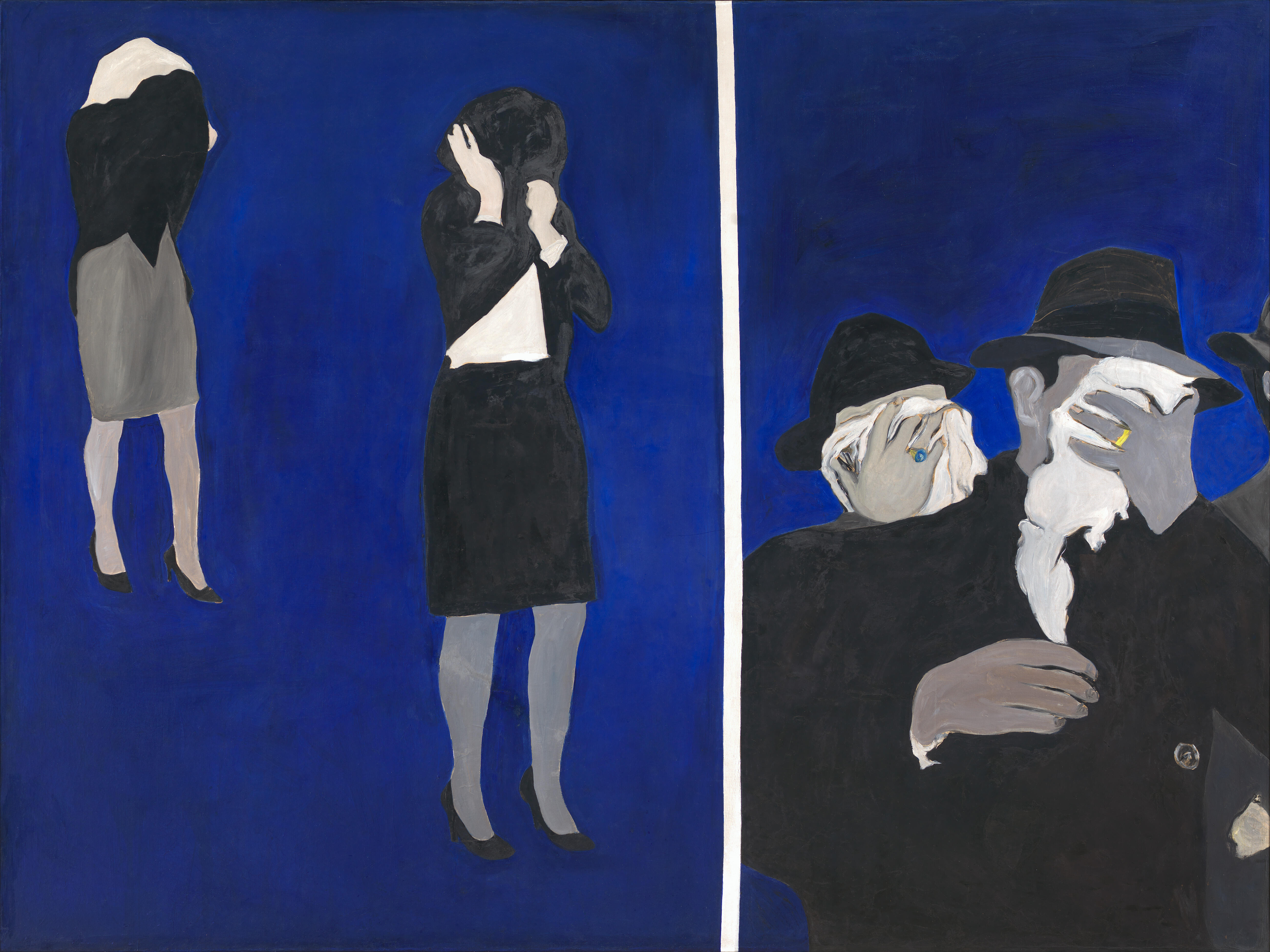 <p><strong>Artwork credit</strong></p>
<p><strong>Rosalyn Drexler</strong>, <em>No Pictures</em>, 1963, Virginia Museum of Fine Arts, Arthur and Margaret Glasgow Endowment, 2017.189 © Rosalyn Drexler. ARS/Copyright Agency, 2025</p>