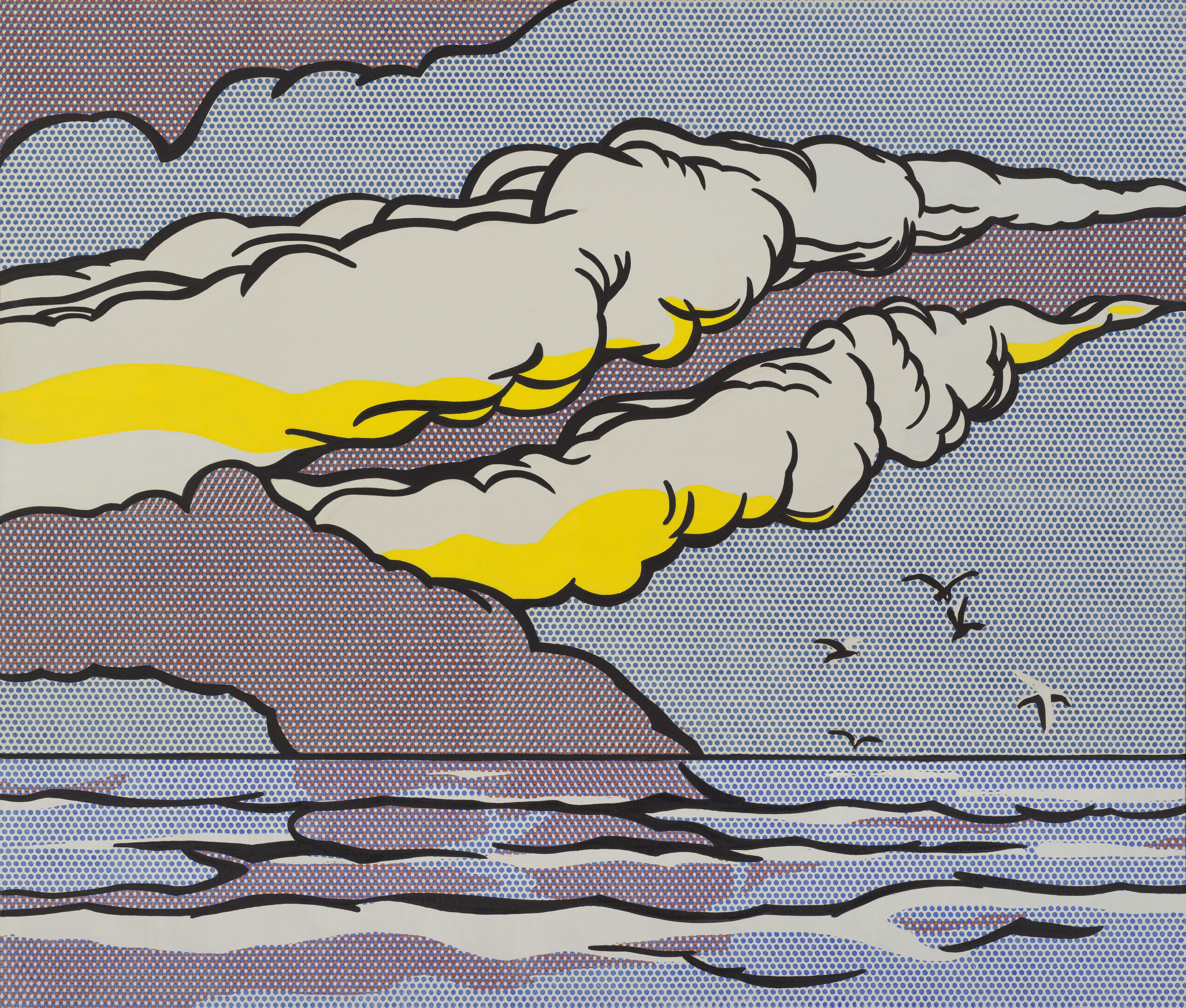 <p><strong>Artwork credit</strong></p>
<p><strong>Roy Lichtenstein</strong>, <em>Gullscape</em>, 1964, Virginia Museum of Fine Arts, Gift of Sydney and Frances Lewis, 85.418 © Estate of Roy Lichtenstein/Copyright Agency, 2025</p>
