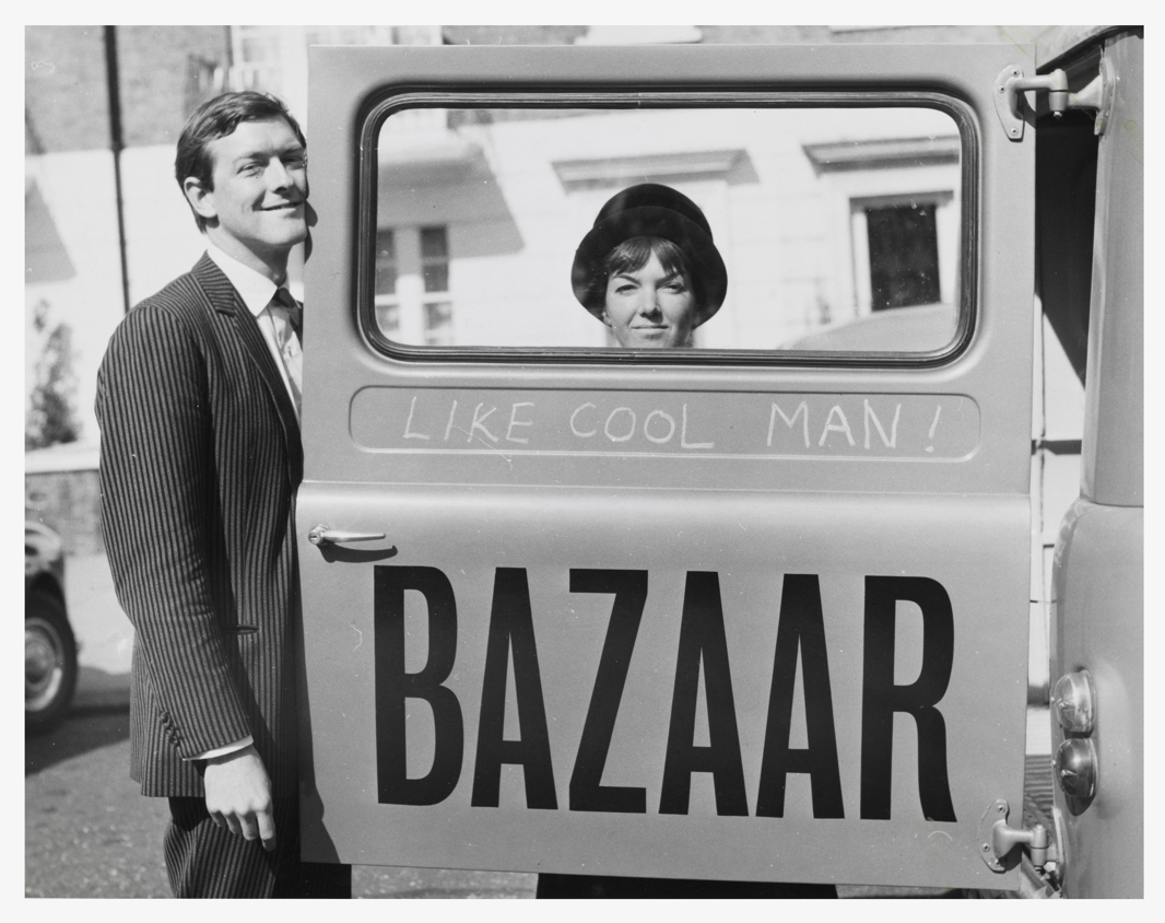 <p>Mary Quant and Alexander Plunket Greene, 1960<br />
Courtesy of Terence Pepper Collection. &copy; John Cowan Archive</p>