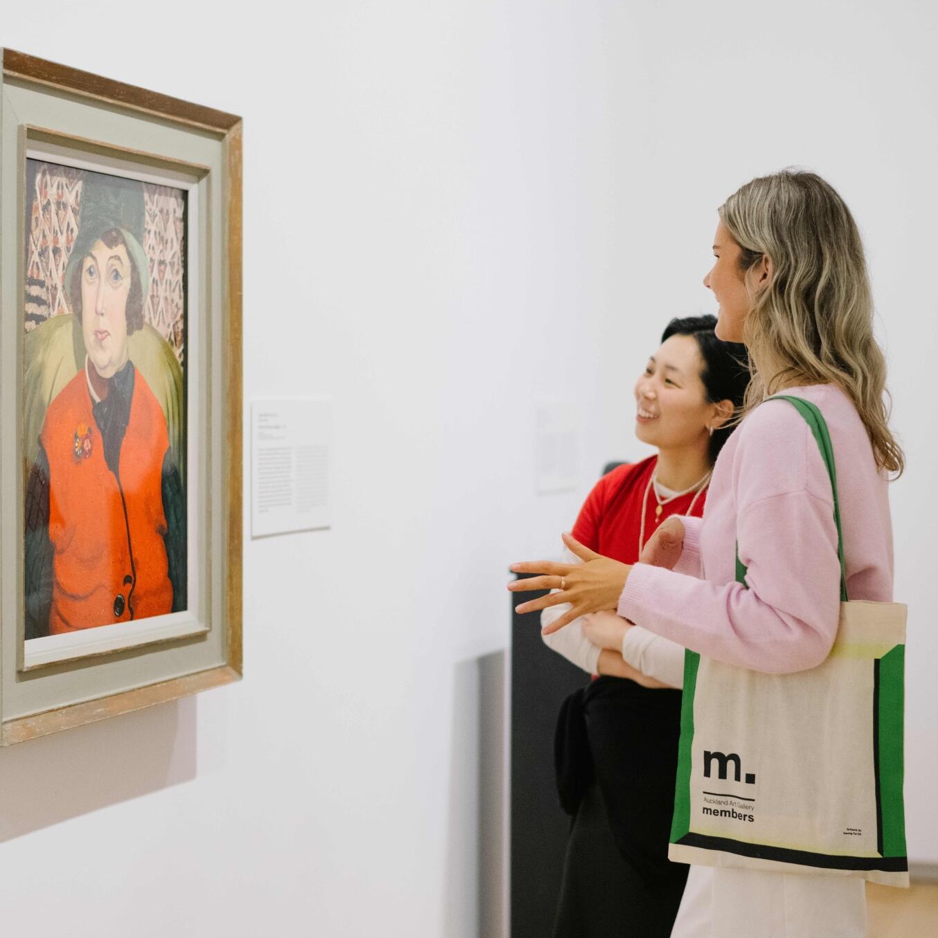 <p><strong>Slow-looking sessions</strong></p>

<p><strong>Foyer</strong></p>

<p><strong>11am, 12pm, 1pm and 2pm</strong></p>

<p>What happens when you look at and discuss one single artwork for 20 minutes? Meet our educator in the foyer, be guided to a surprise artwork of their choice and find out!</p>

<p><strong>Image credit:</strong>&nbsp;Cedric Morris, <em>Portrait of Frances Hodgkins</em>, 1928 (installation view). Exhibition Modern Women: Flight of Time, Auckland Art Gallery, 2024.</p>
