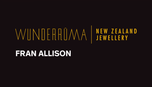Wunderrūma: Interview with jeweller Fran Allison Image