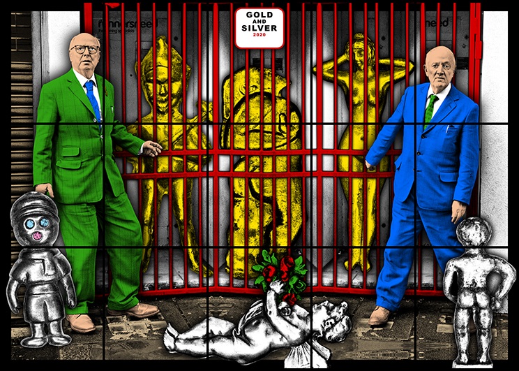 Gilbert & George in conversation with Ron Brownson and book signing 