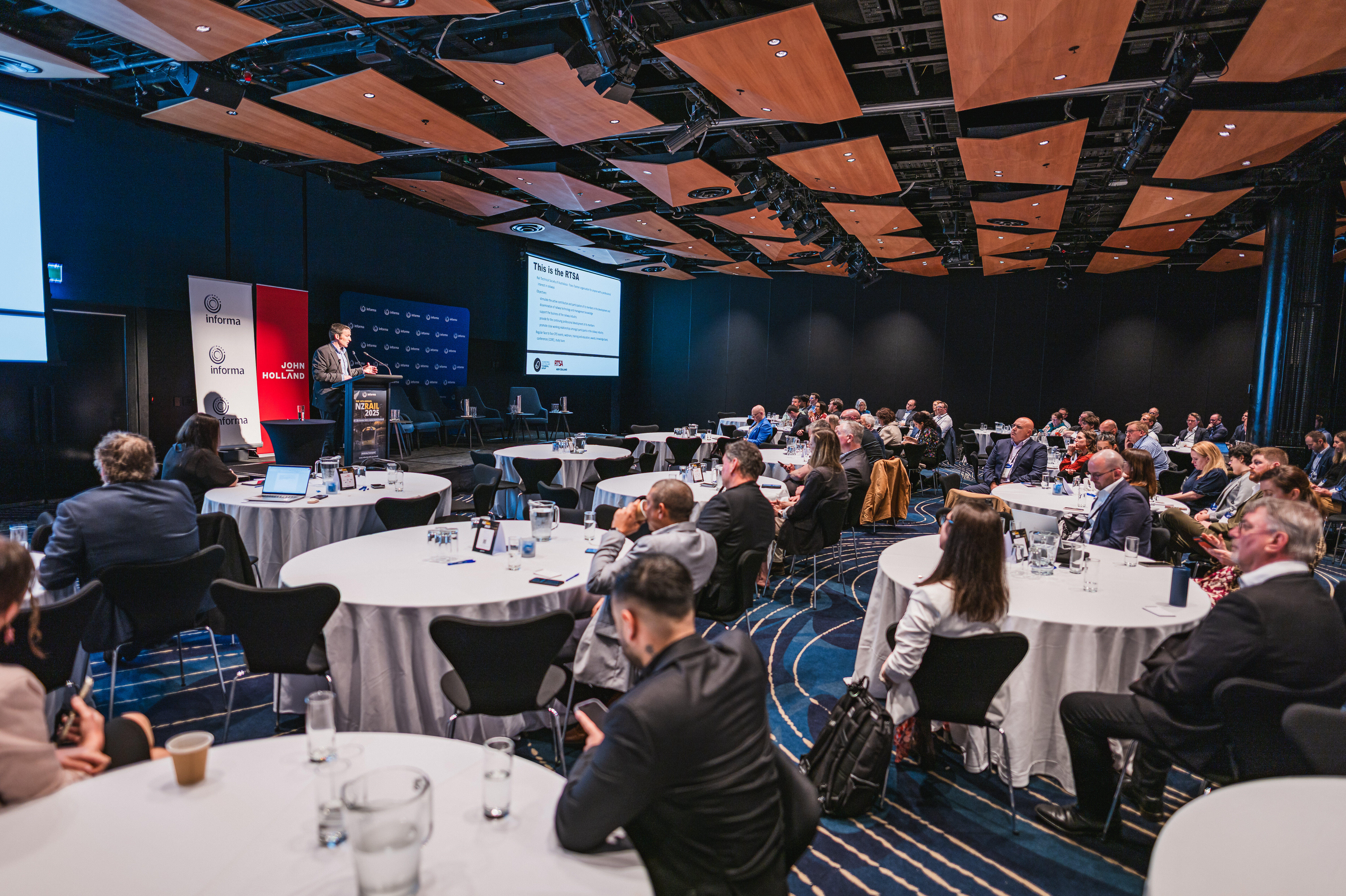 “We recently hosted our New Zealand Rail Conference at the Aotea Centre. The venue itself is fantastic... and the overall atmosphere was exactly what we needed for a professional industry gathering.”