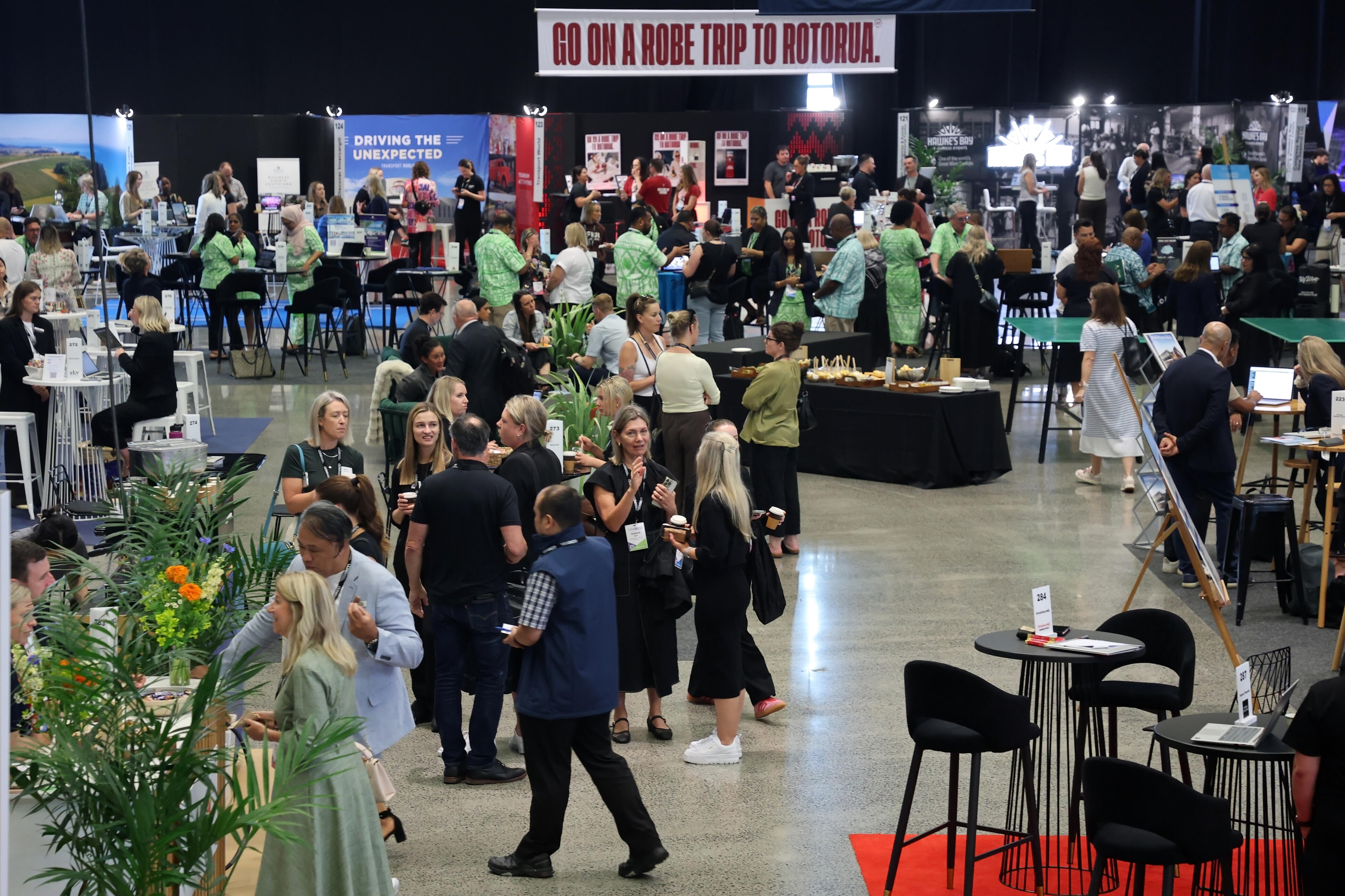 "The people and venue have delivered a quality experience and were extremely professional to deal with.  They understood our needs and what we were wanting to achieve for our expo."