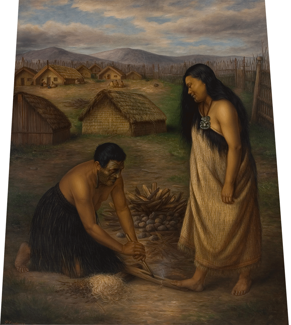 'In days gone by' Fire-Making