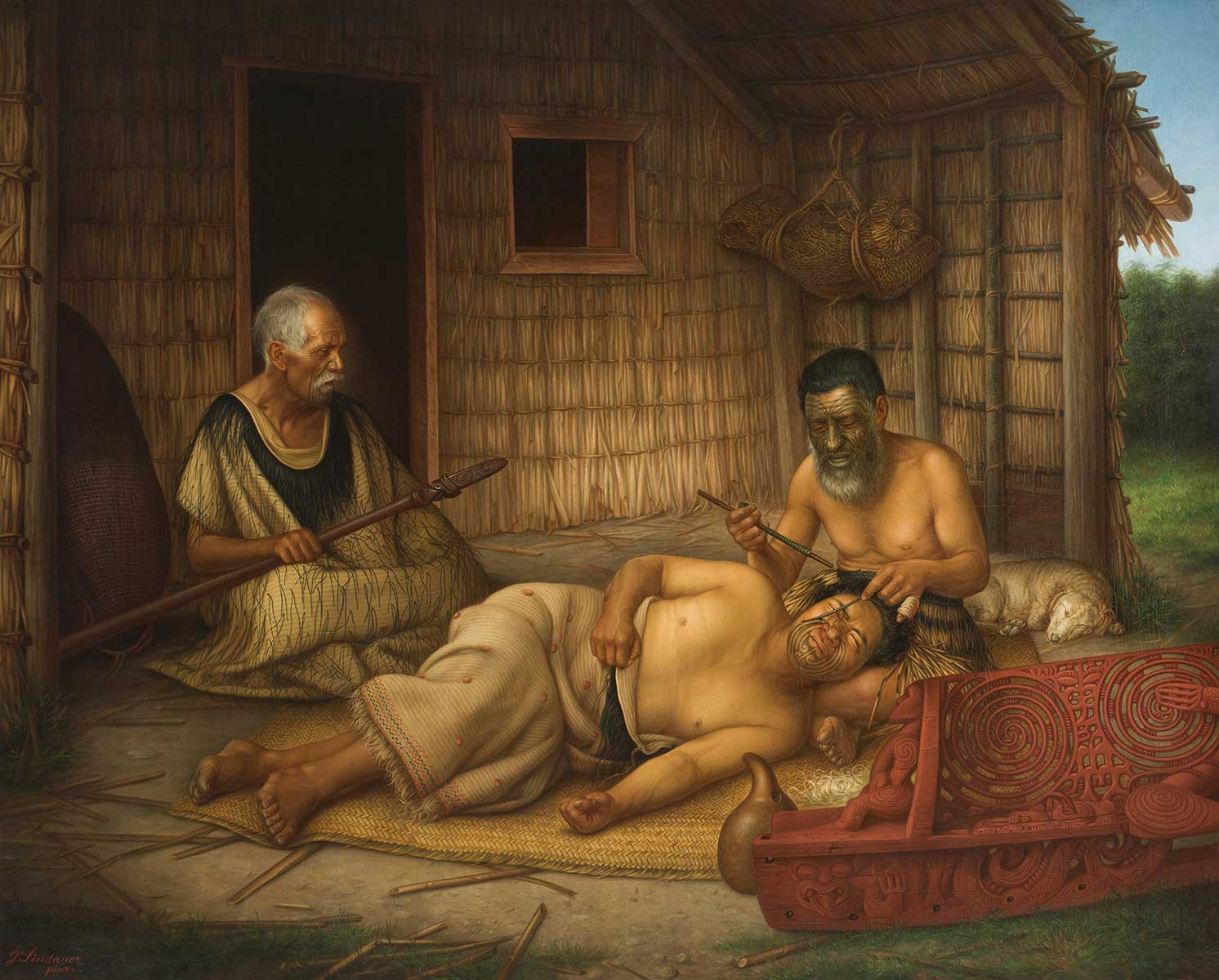 The Tohunga Tā Moko at Work
