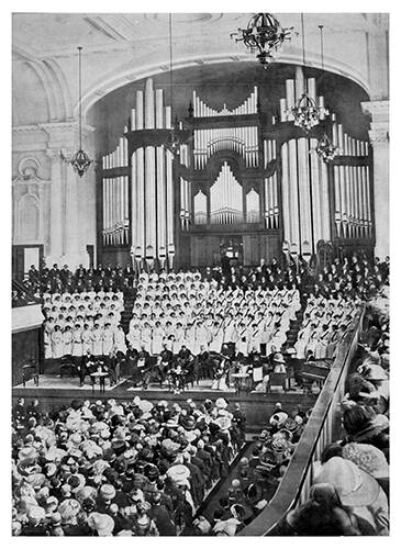<p>The opening of the Auckland Town Hall, 14 December 1911 | George Grey Collection</p>
