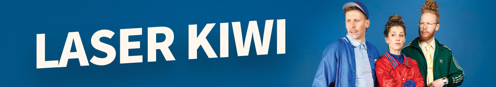World-Famous Comedy Circus Trio Laser Kiwi Bring their Wildly Intensive New Show Home