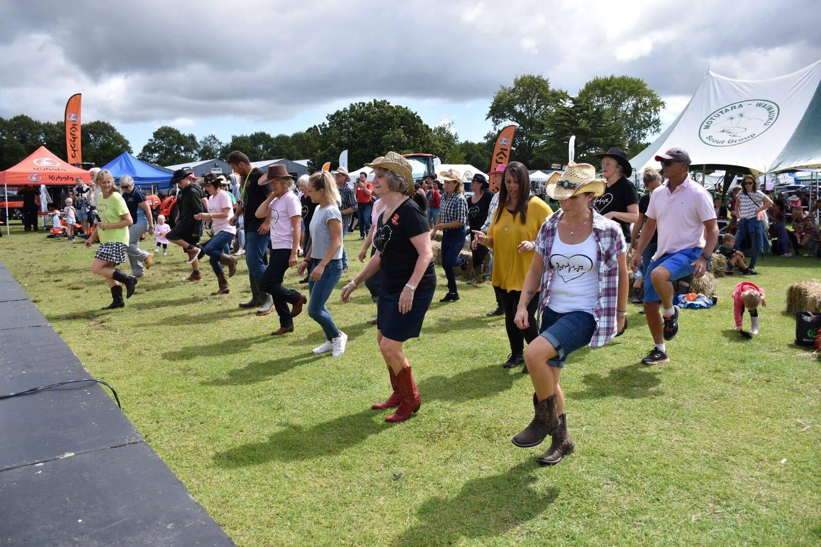 A Boot Scootin' Line Dancing Extravaganza