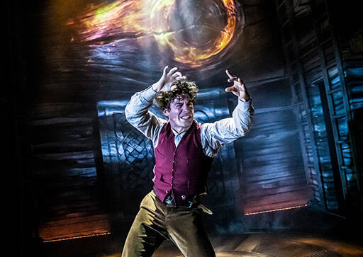 Bilbo Baggins performing in Lord of the Rings - A Musical Tale