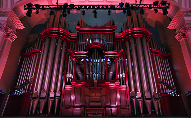 Sunday Town Hall Organ Concert Series 2018