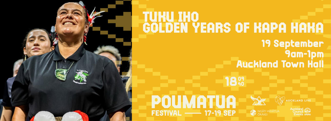 Tuku Iho | Golden Years of Kapa Haka | Sat 19 Sep