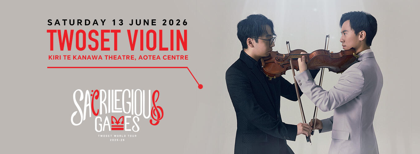 TwoSet Violin: The Sacrilegious Games | Sat 13 Jun