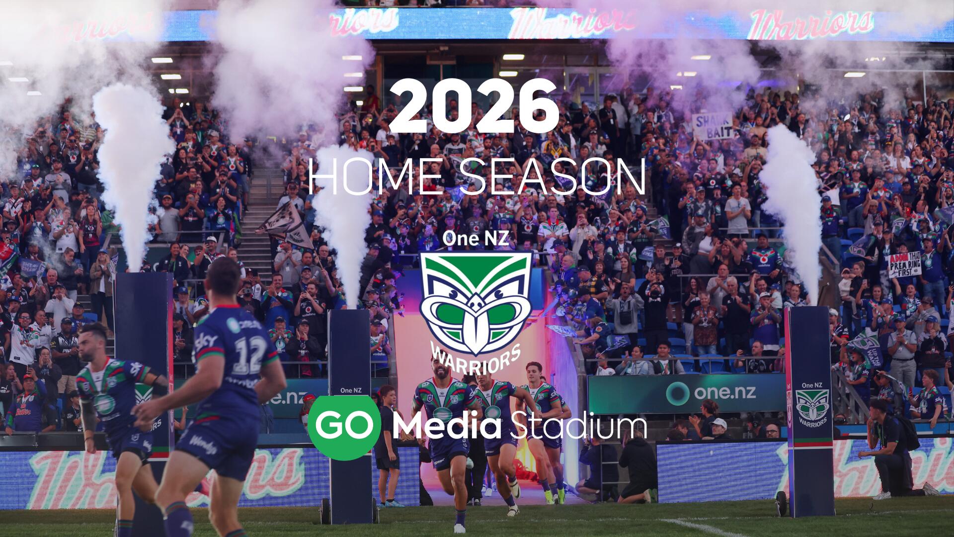One NZ Warriors 2026 NRL Home Season