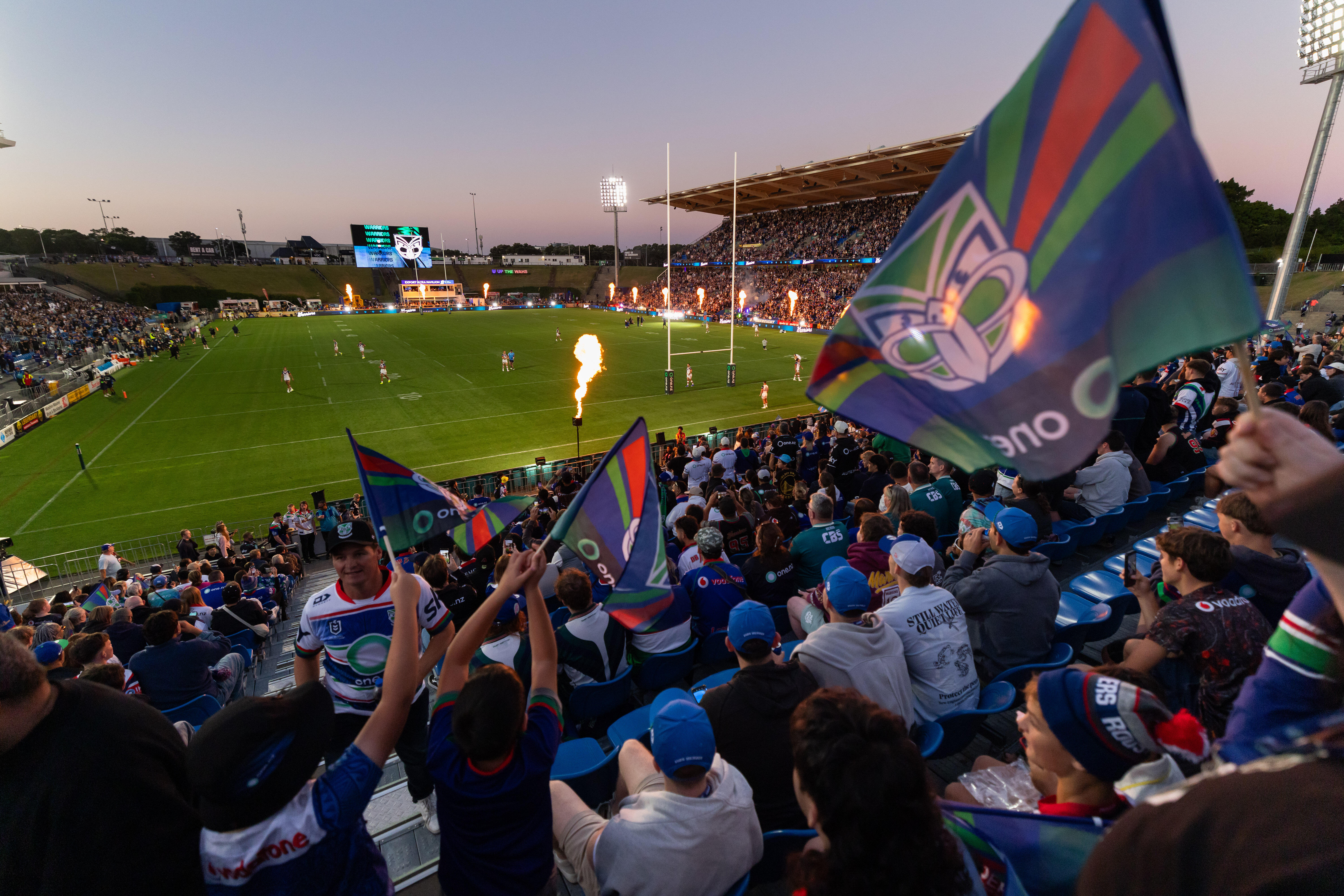 Go Media Stadium Sold Out For 2026 One NZ Warriors Season