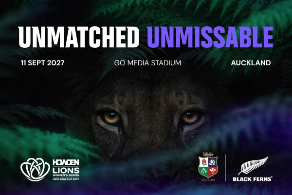 British & Irish Lions v Black Ferns - Lions 2027 Tour