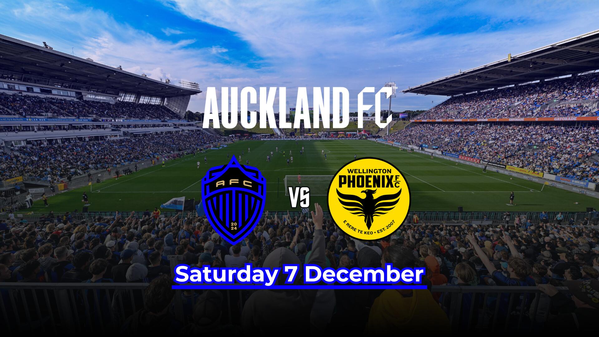 Auckland FC vs. Wellington Phoenix