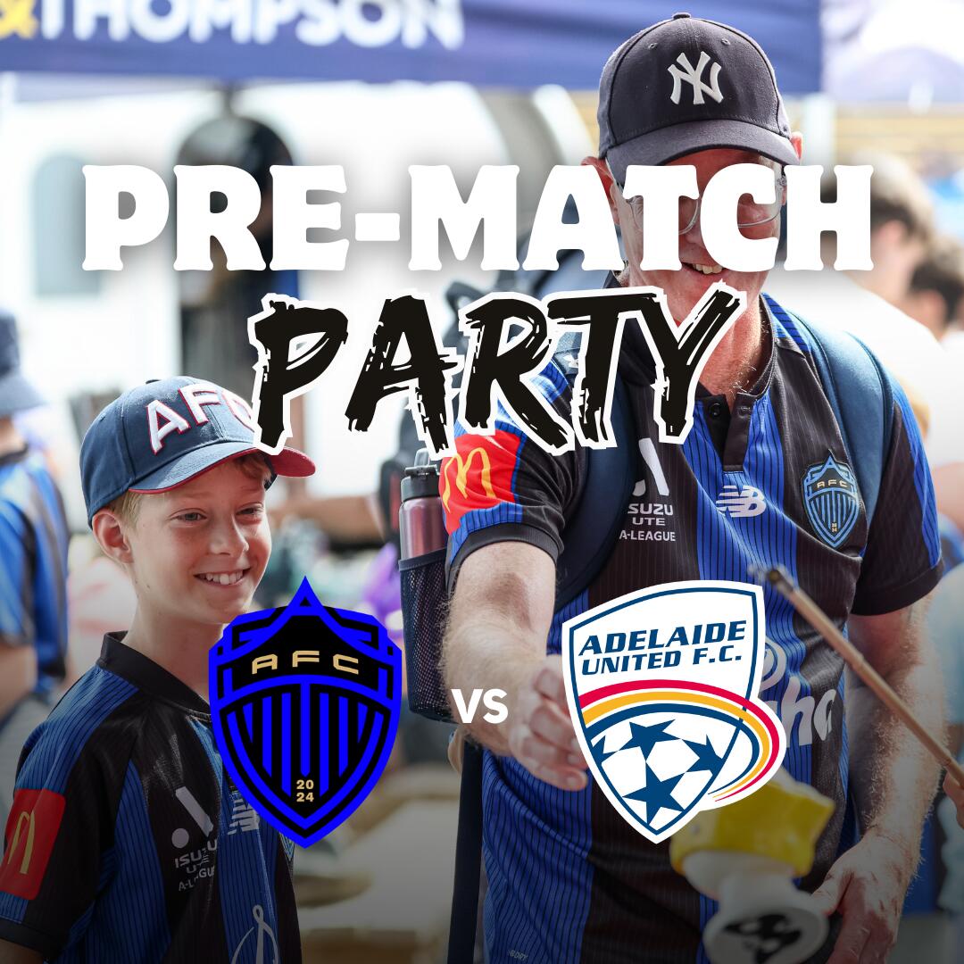 Auckland FC vs Adelaide United Pre-match Party 2025