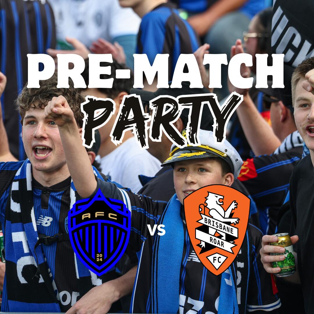 Auckland FC vs Brisbane Roar Pre-match Party 2025