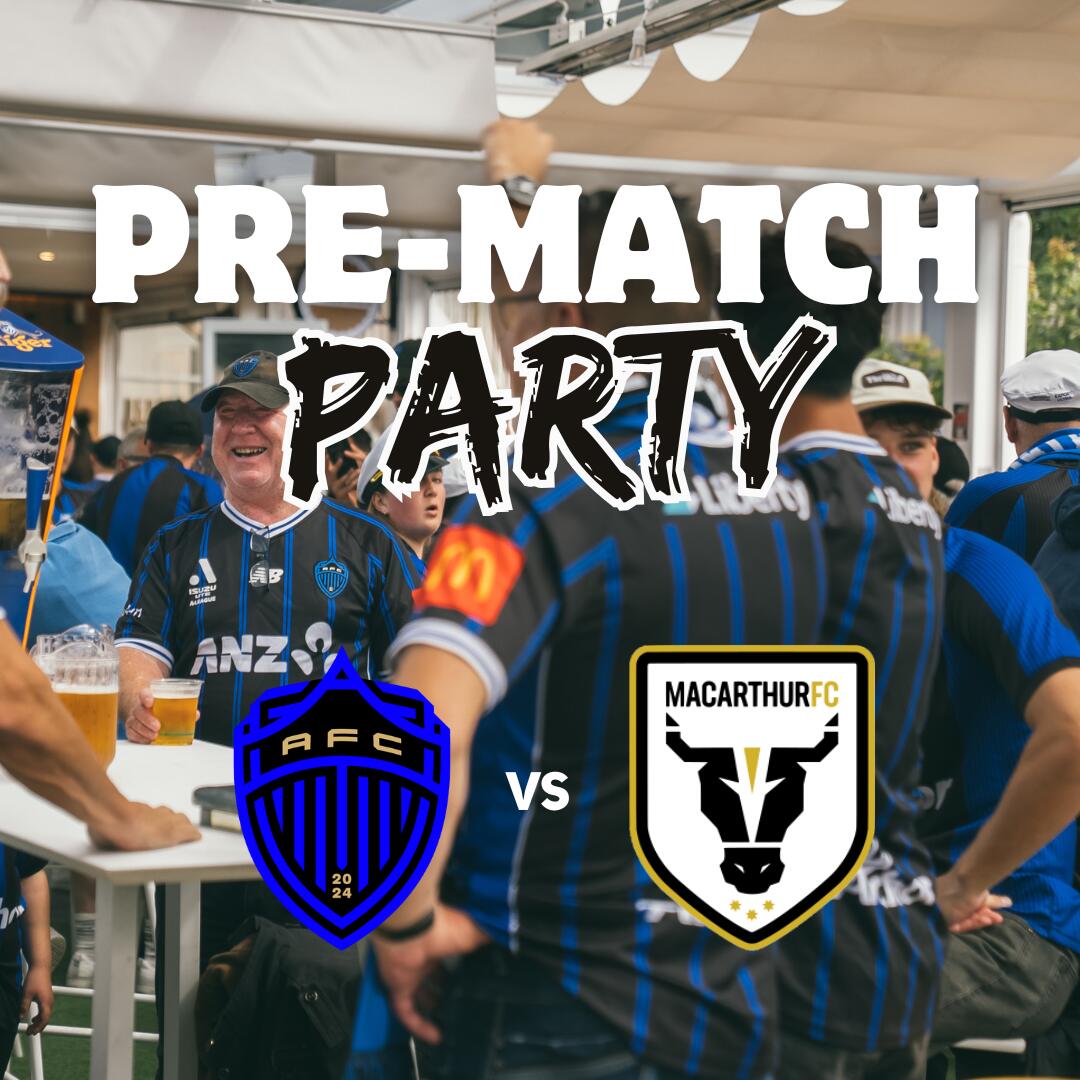 Auckland FC vs Macarthur FC Pre-match Party 2026