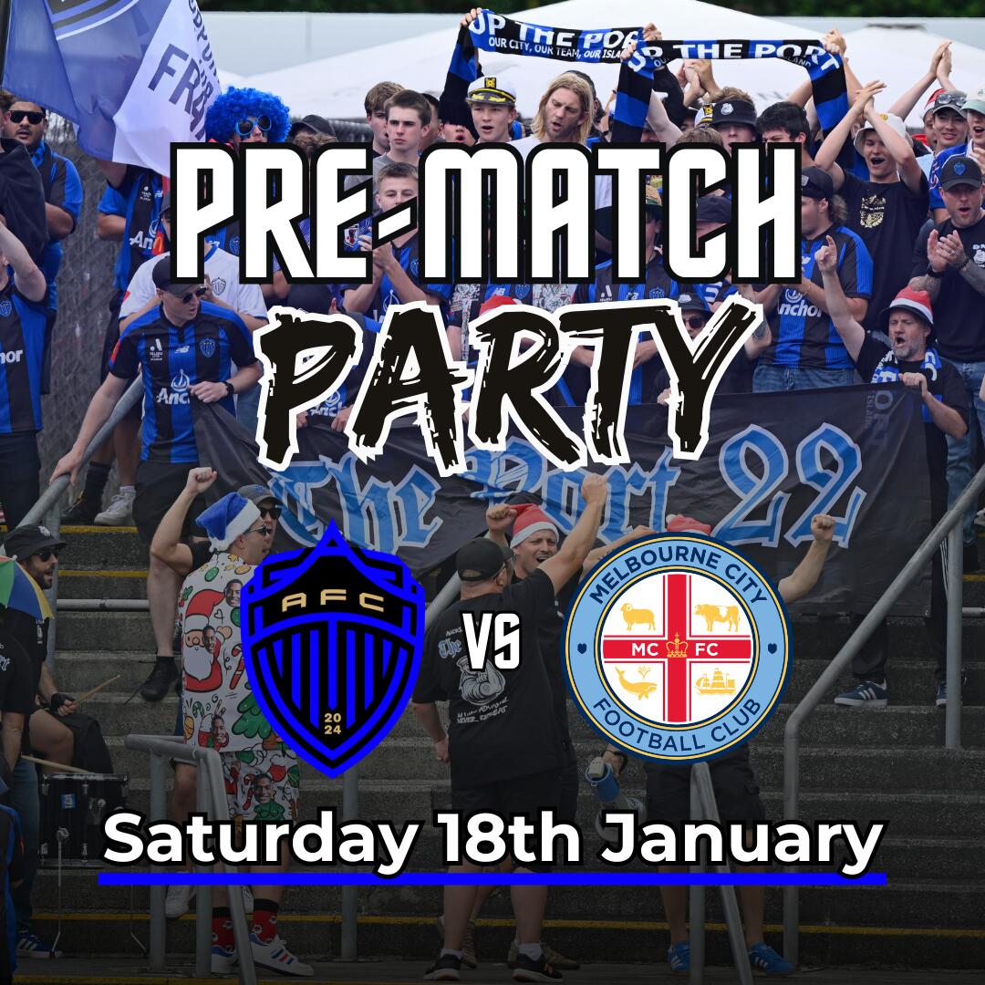 Auckland FC vs Melbourne City Pre-match Party