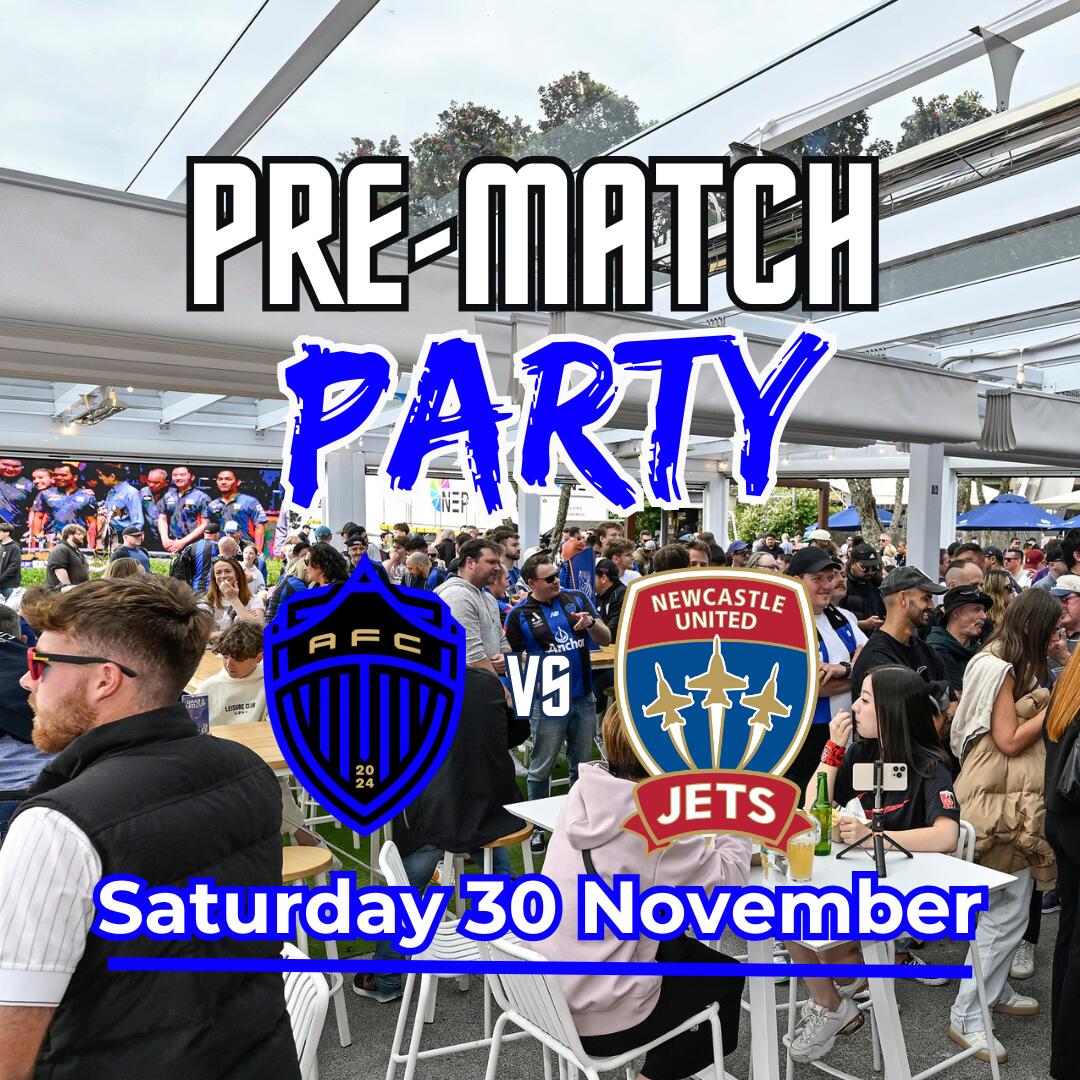 Auckland FC vs Newcastle Jets FC Pre-match Party