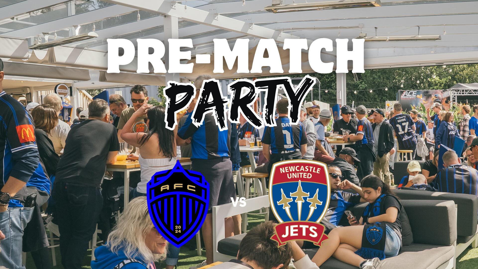 Auckland FC vs Newcastle Jets 2 Pre-match Party 2025