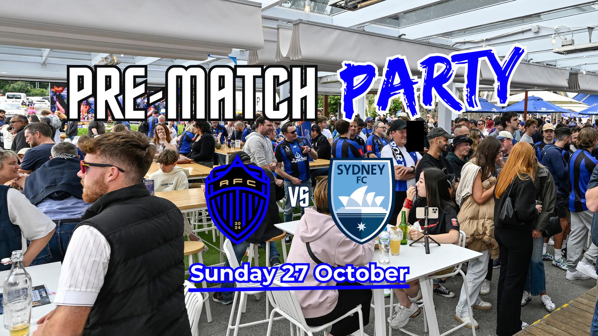 Auckland FC vs Sydney FC Pre-match Party