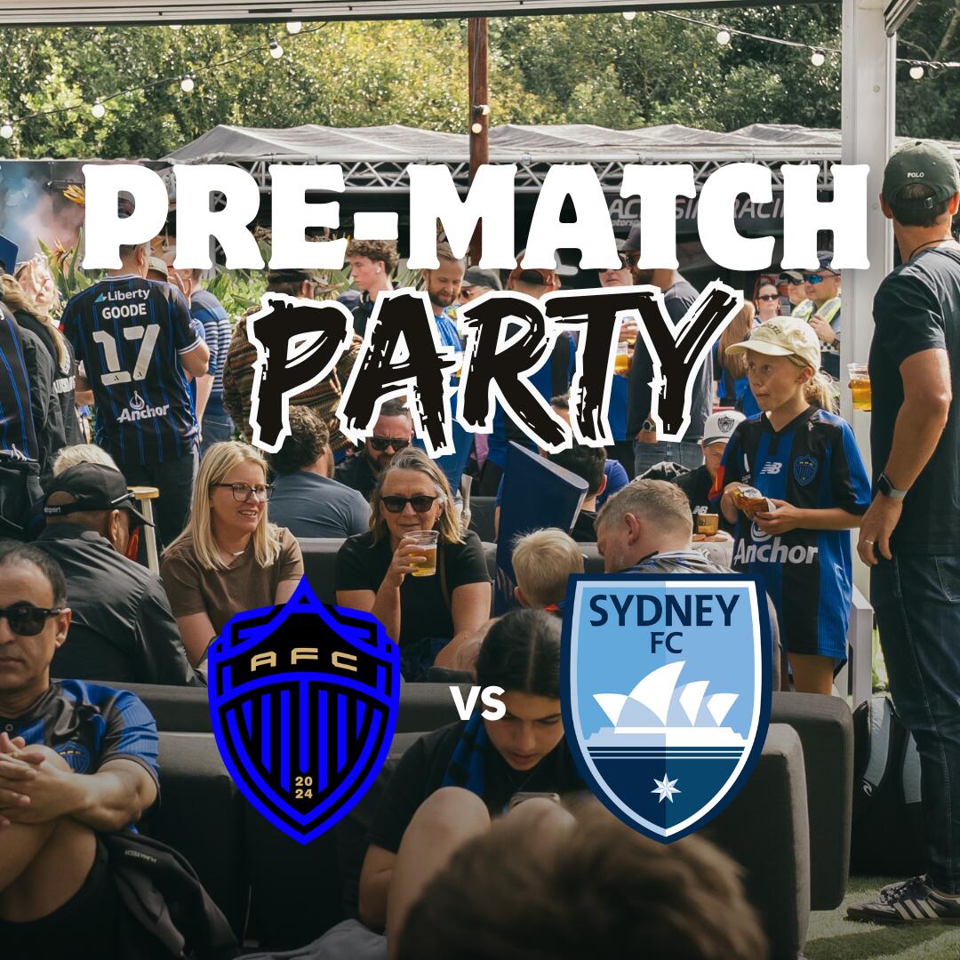 Auckland FC vs Sydney FC Pre-match Party 2026