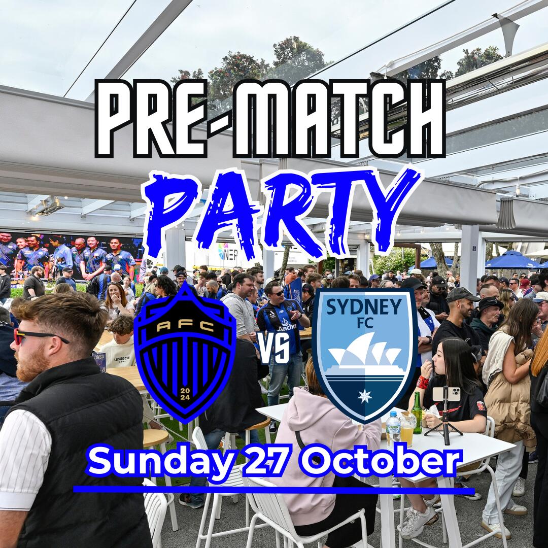 Auckland FC vs Sydney FC Pre-match Party