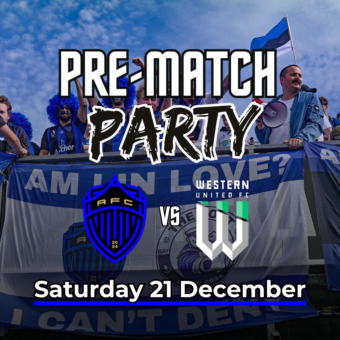 Auckland FC vs Western United Pre-match Party