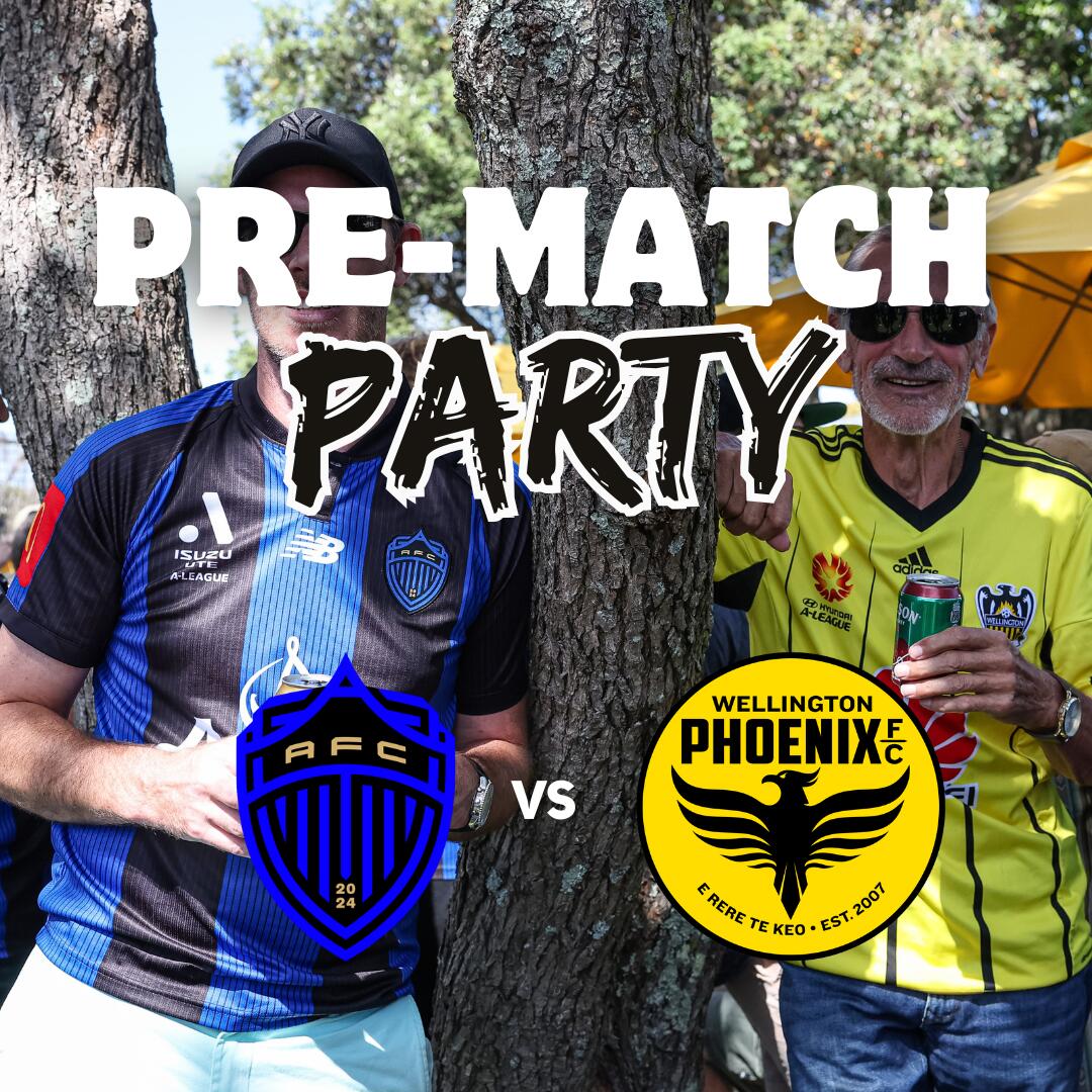 Auckland FC vs Wellington Phoenix Derby Pre-match Party 2025