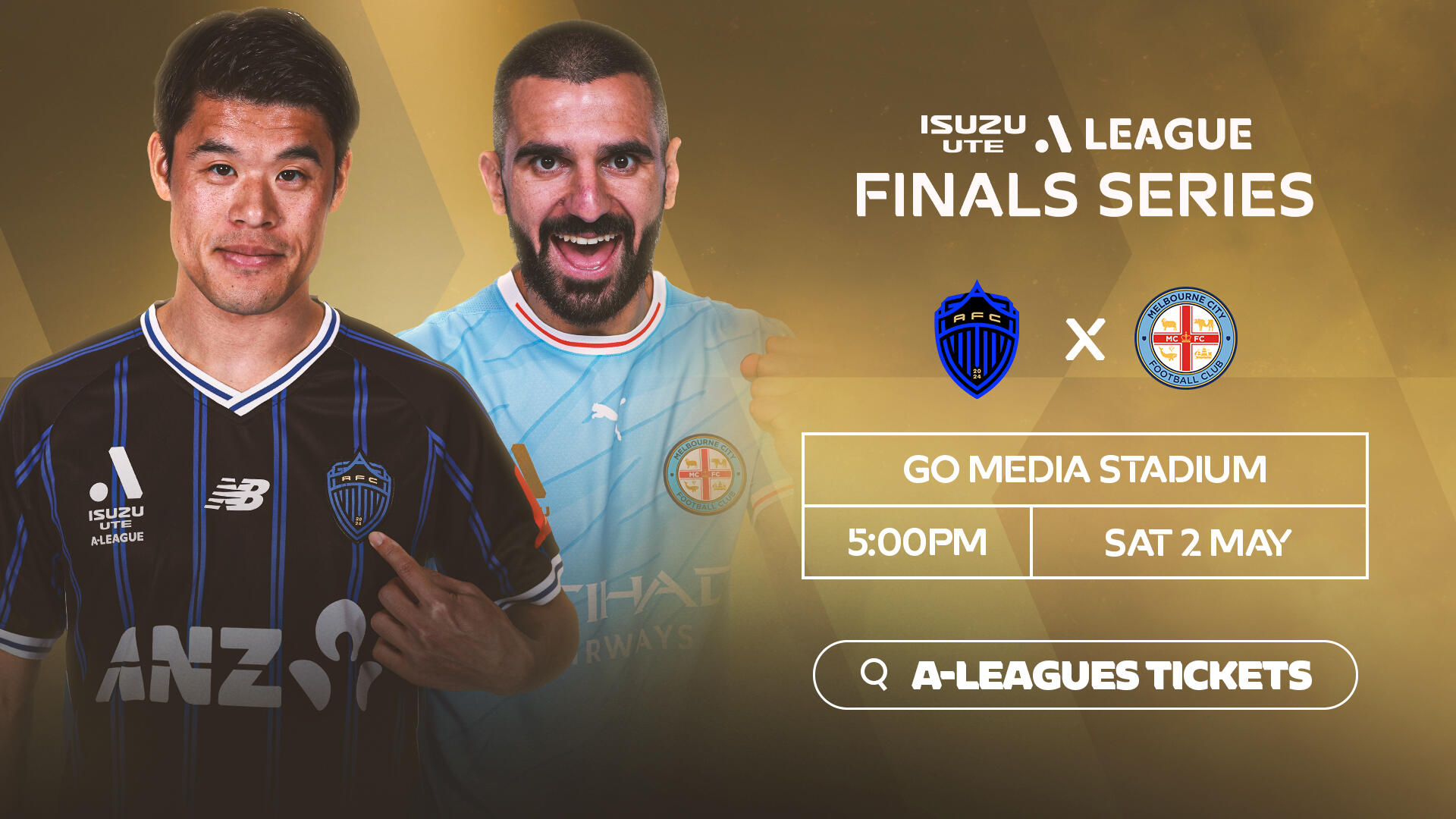Auckland FC vs Melbourne City - A-League Elimination Final 2026