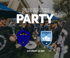 Auckland FC Grand Final Pre-match Party 2026 