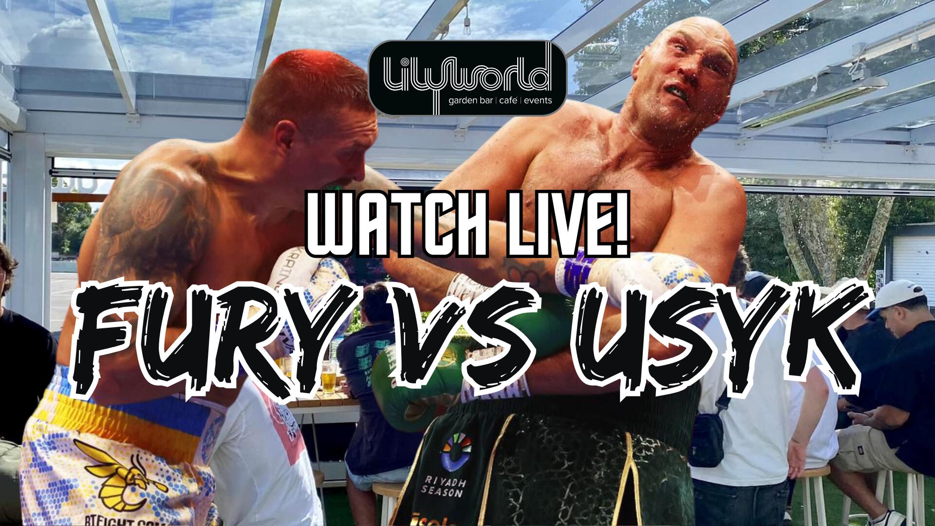 FURY vs USYK 2 - LIVE SCREENING