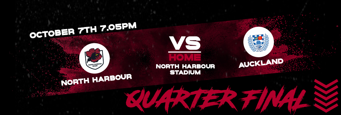 North Harbour v Auckland Quarter Final