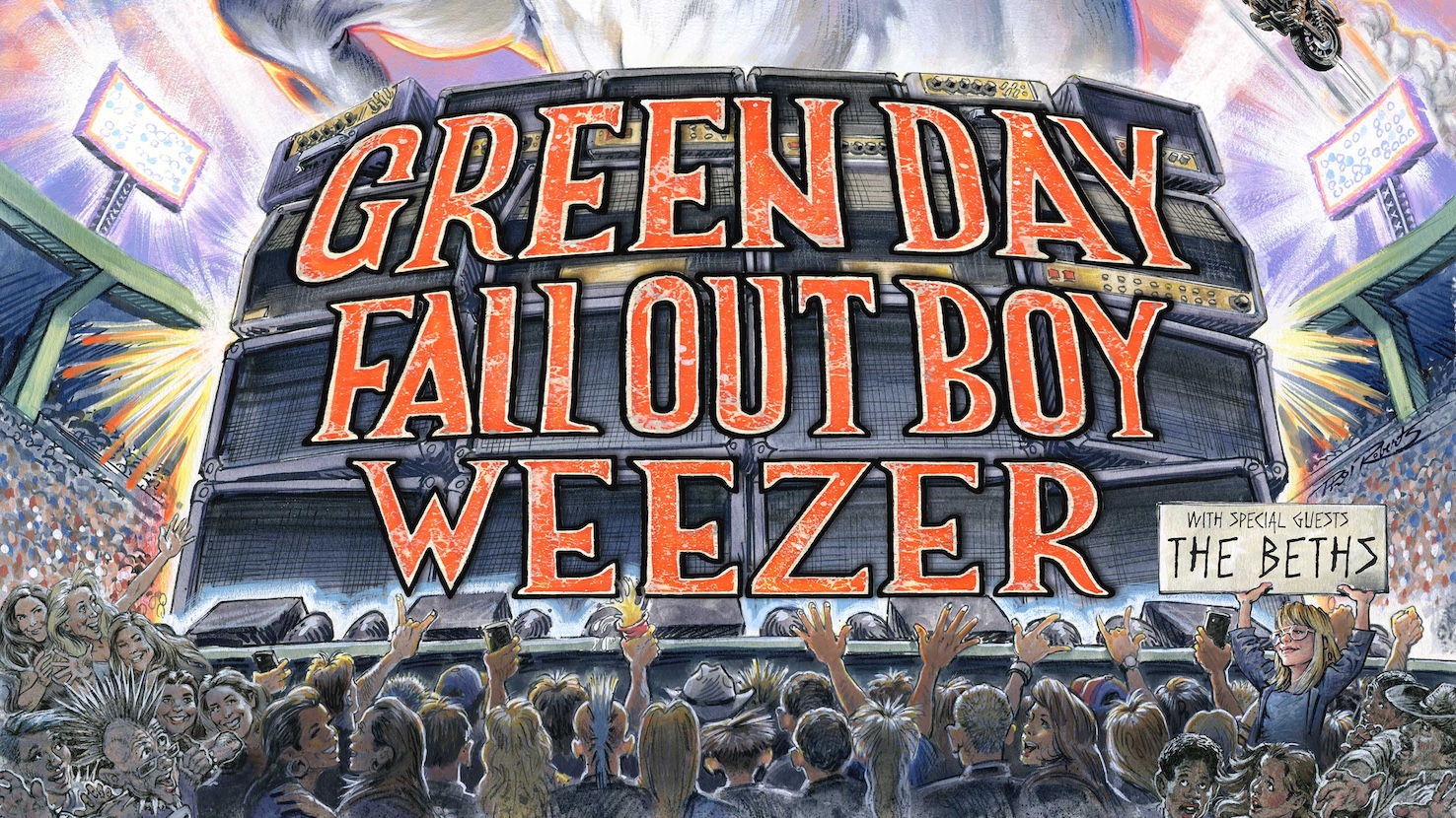 Hella Mega Tour - Green Day, Fall Out Boy & Weezer