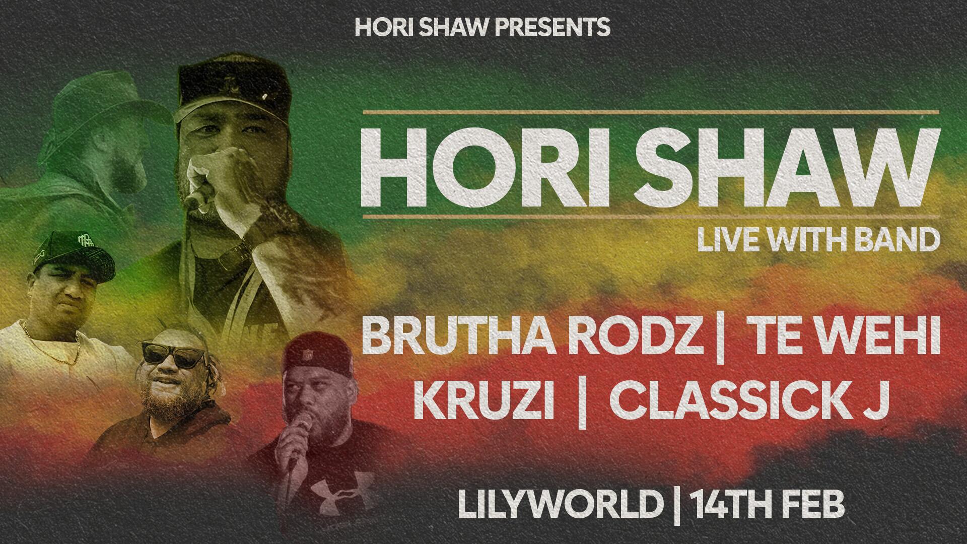 Hori Shaw Live with Band at Lilyworld