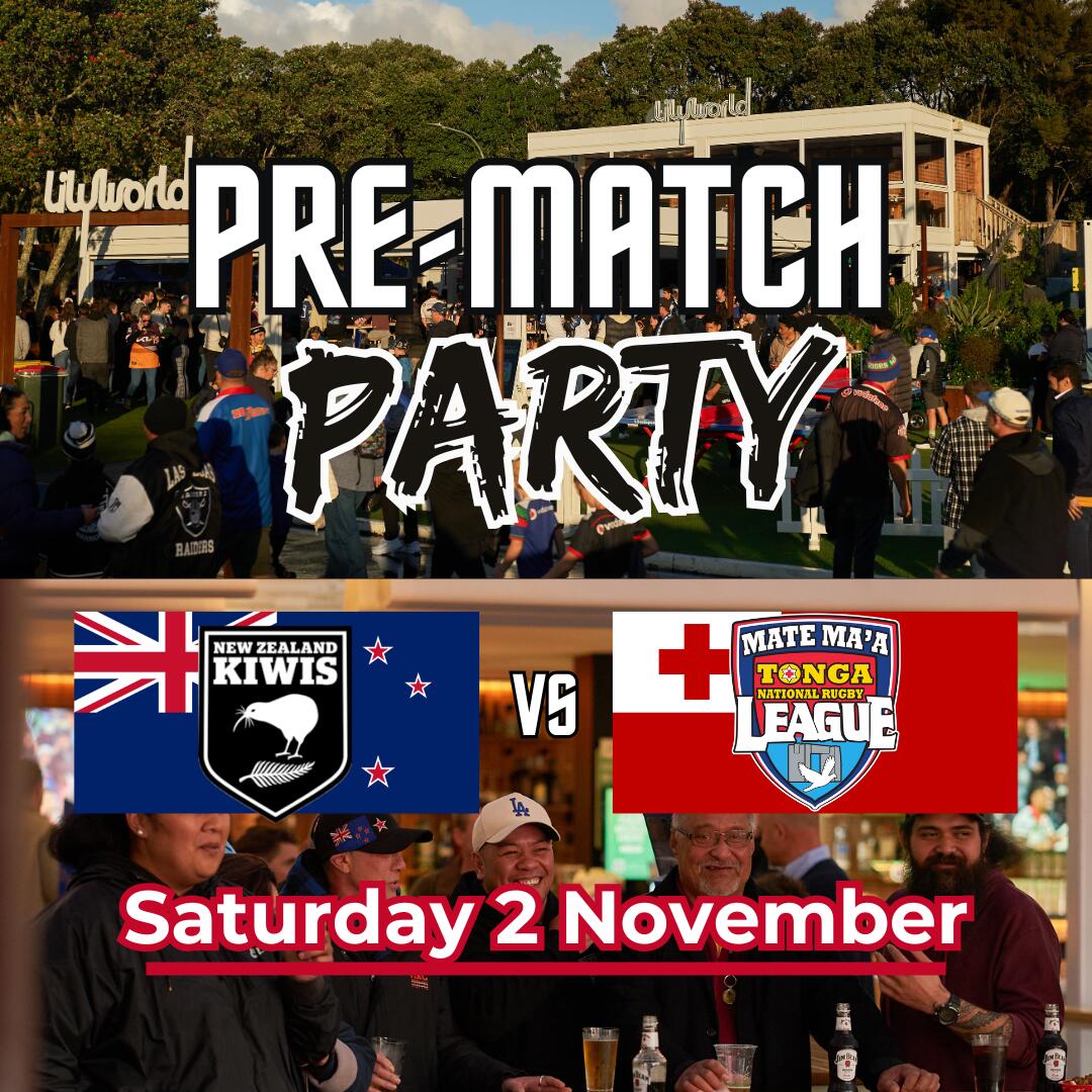 Kiwis vs Tonga  Pre-match Party