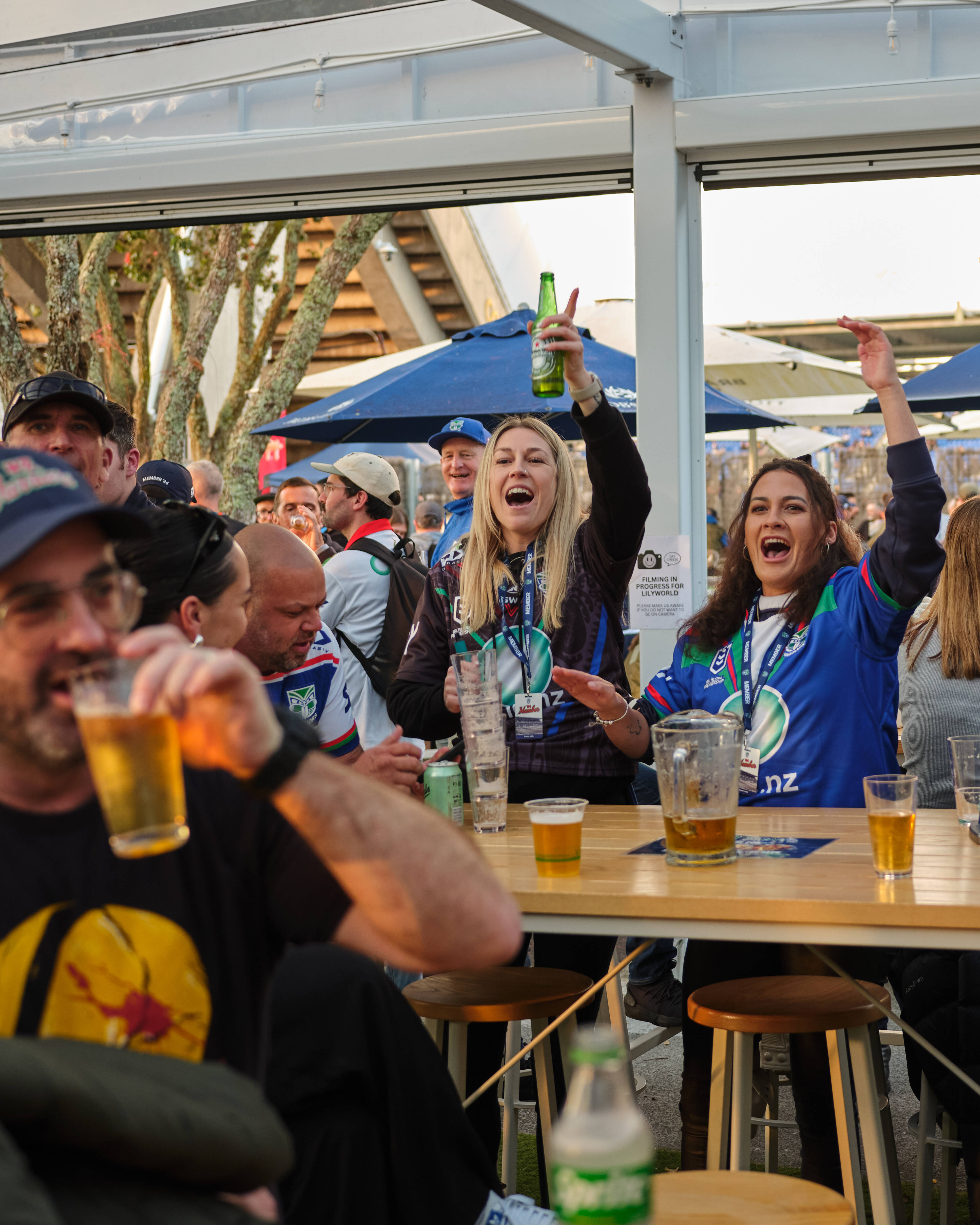 Warriors vs Bulldogs Pre-match Party