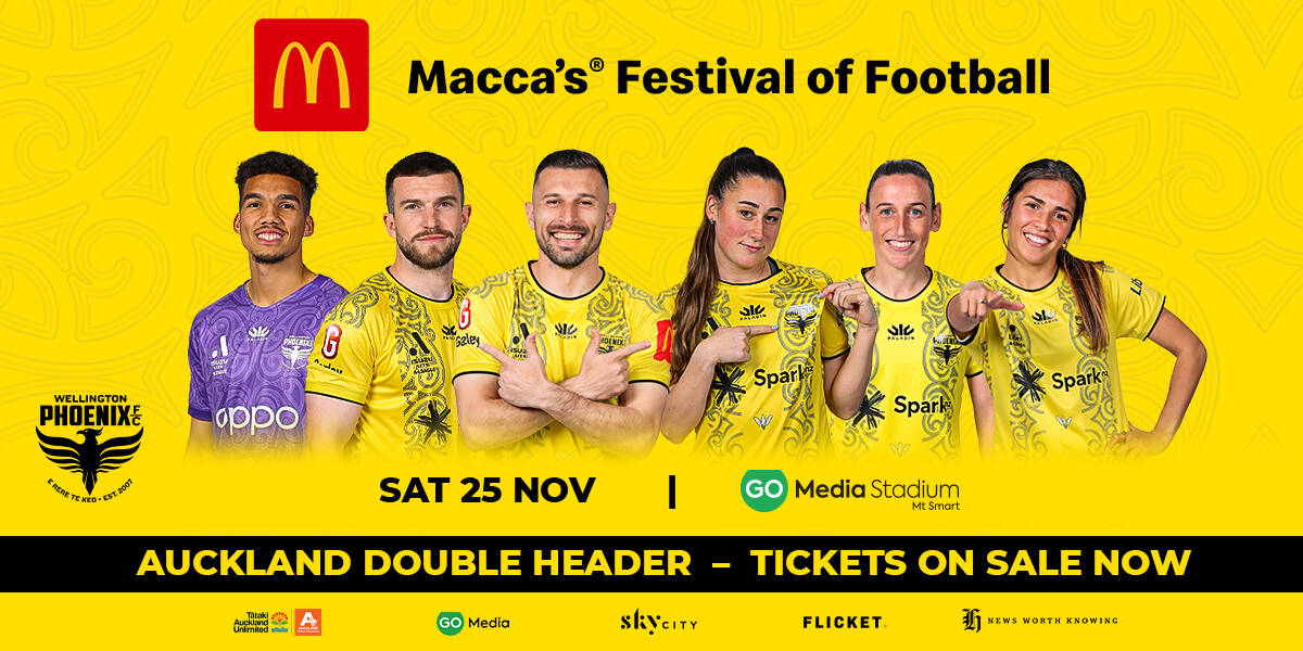 Macca's Festival of Football - Wellington Phoenix Double-Header