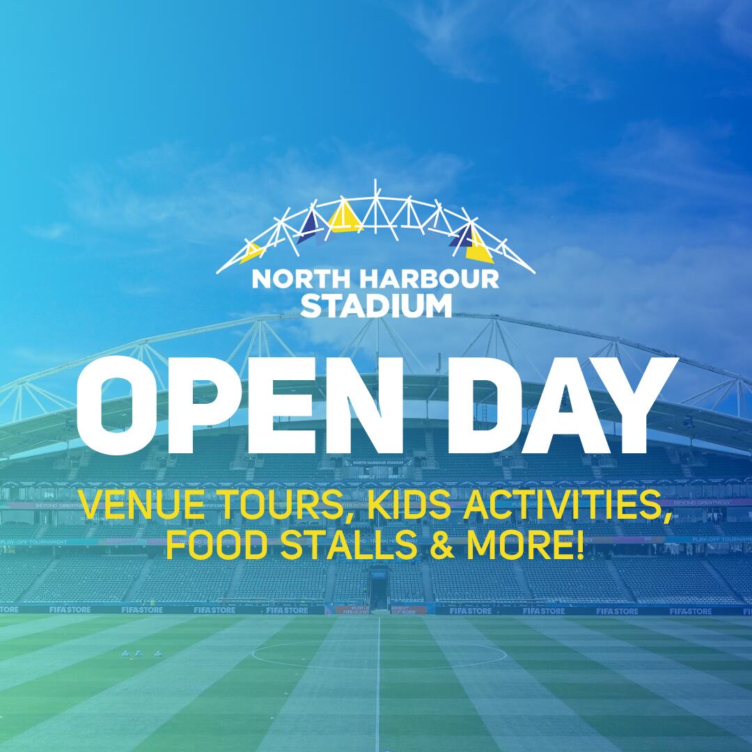 North Harbour Stadium to Host Free Community Open Day