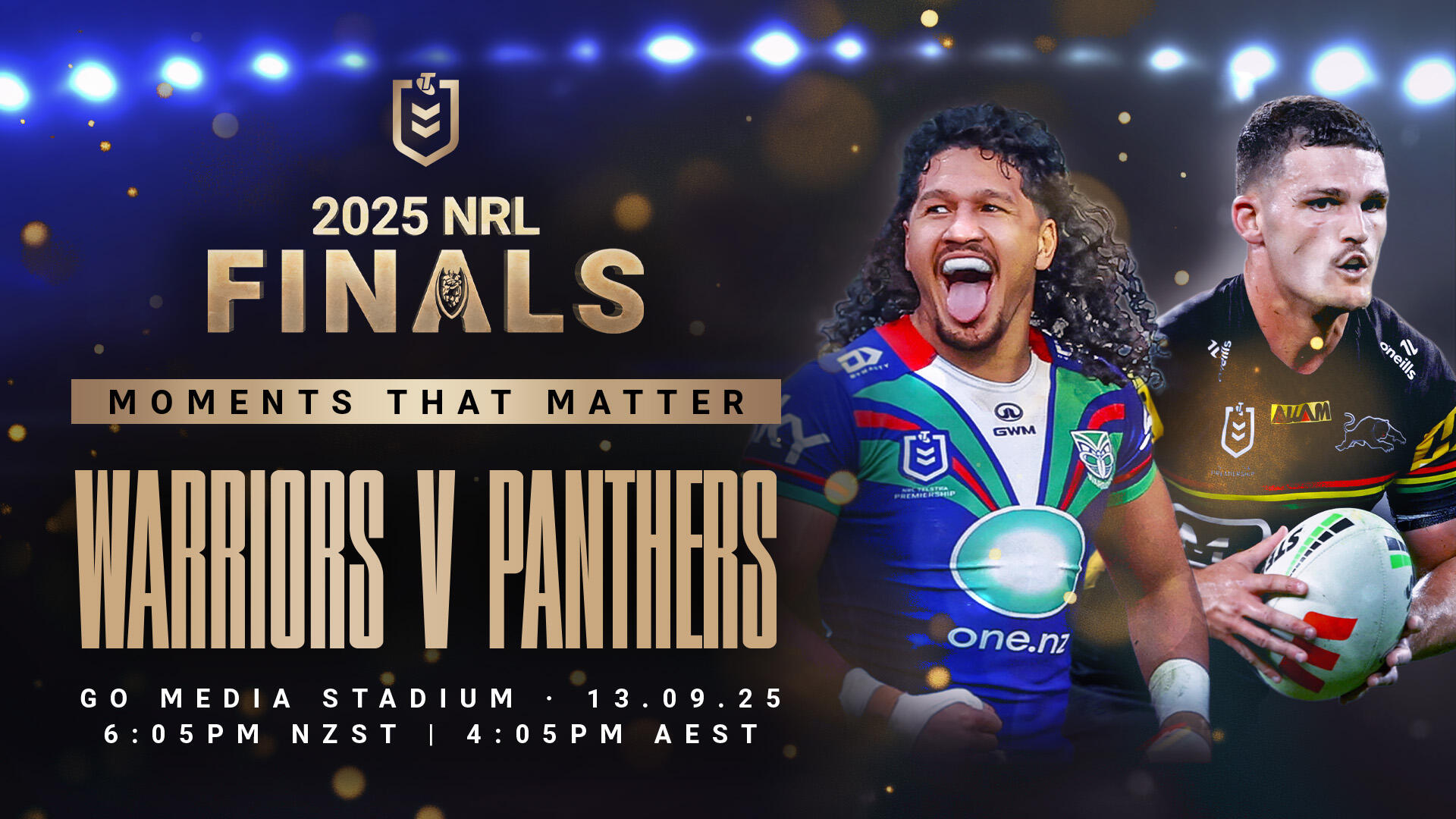 2025 NRL FINALS - One NZ Warriors vs Panthers