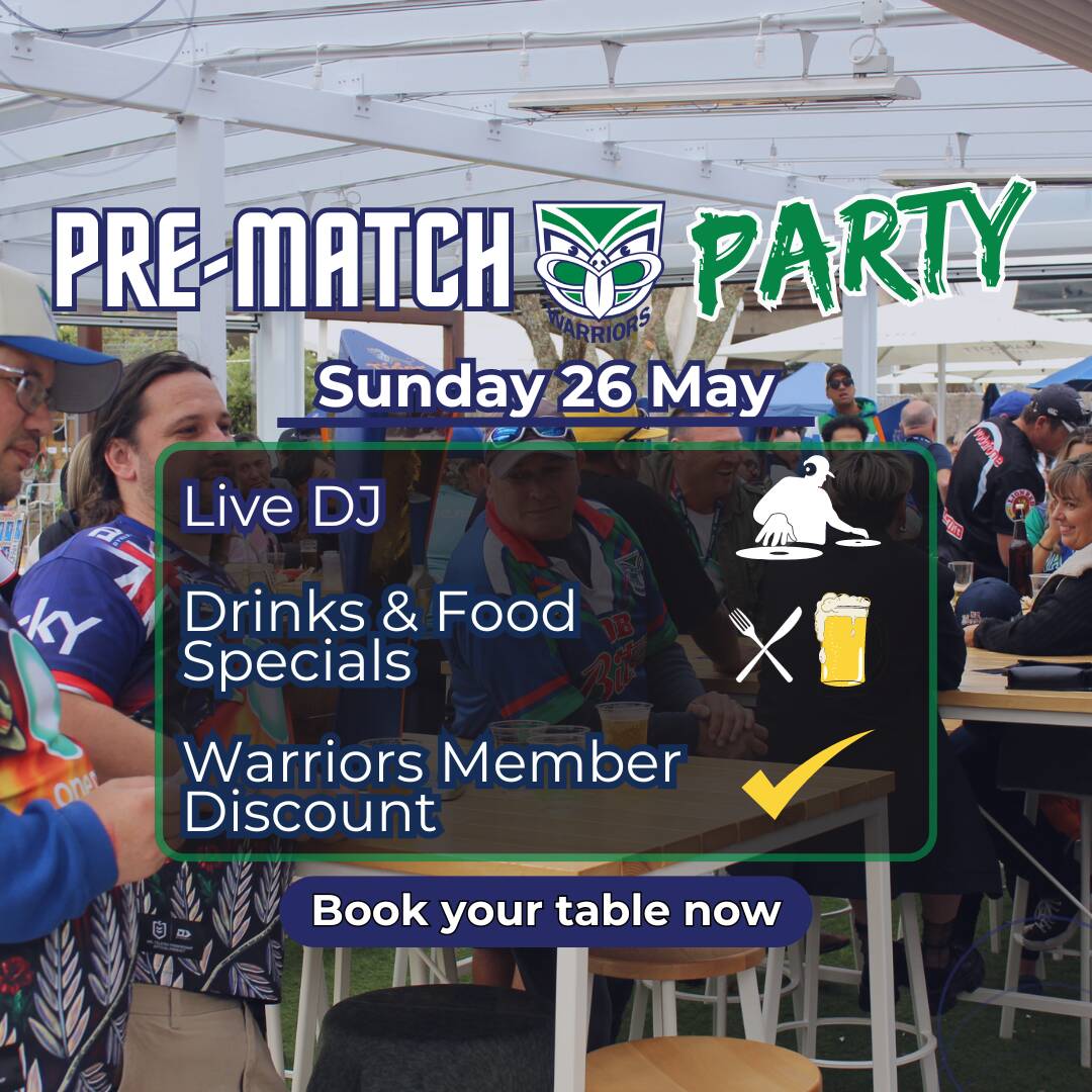 Warriors vs Dolphins (Pre-match Party