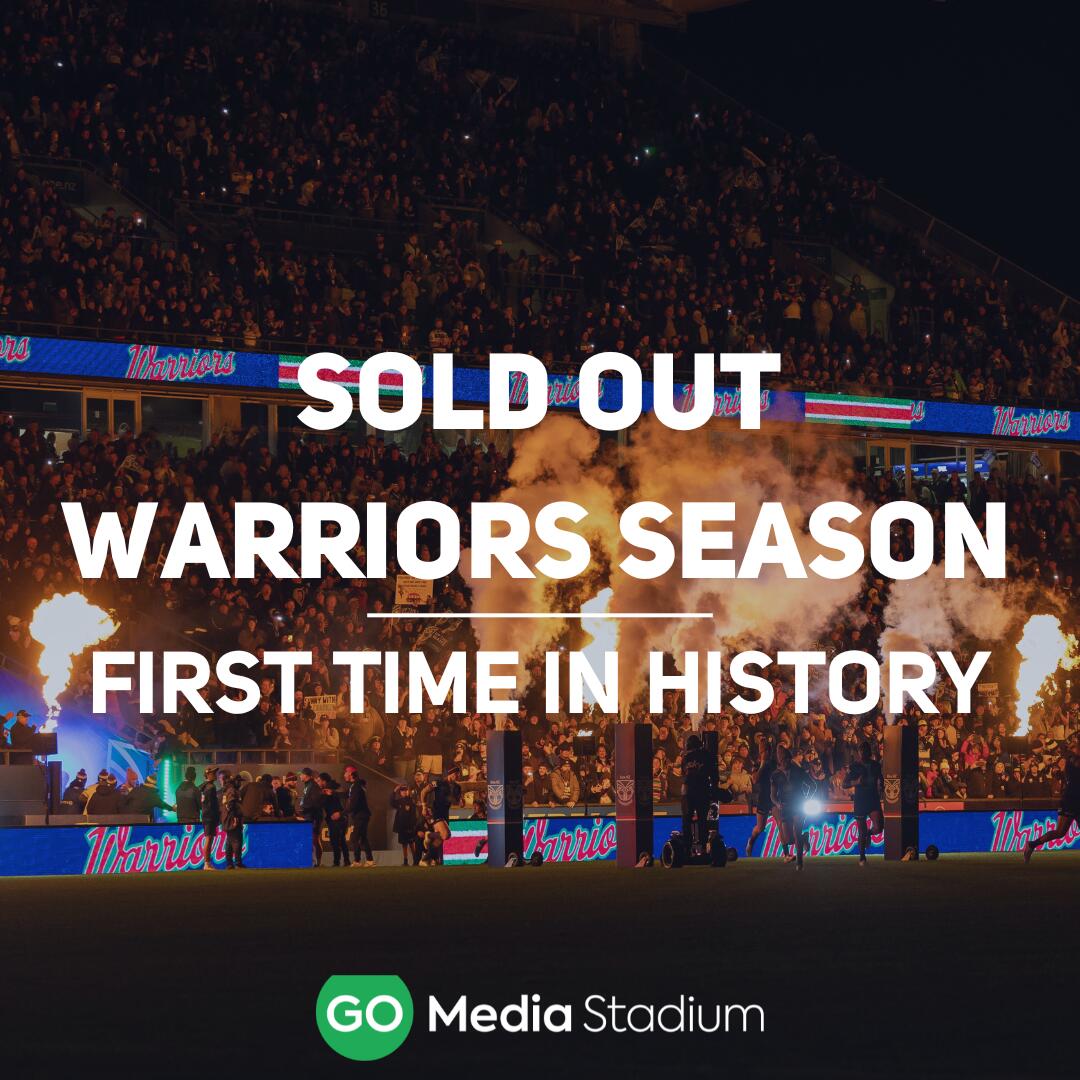 One New Zealand Warriors Sellout Entire 2024 Season At Go Media Stadium