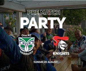 Warriors vs Knights Pre-match Party 2026