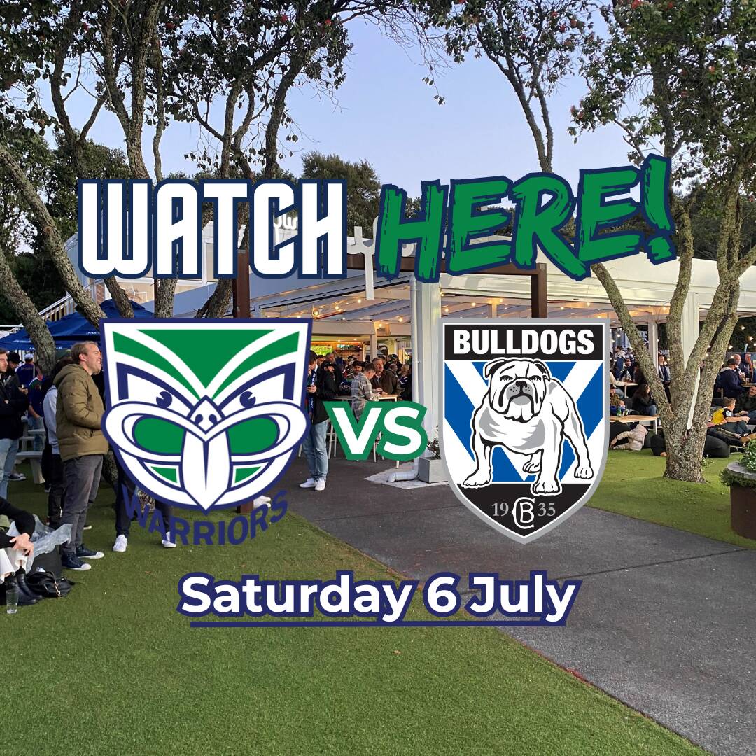 Warriors vs Bulldogs Live Screening