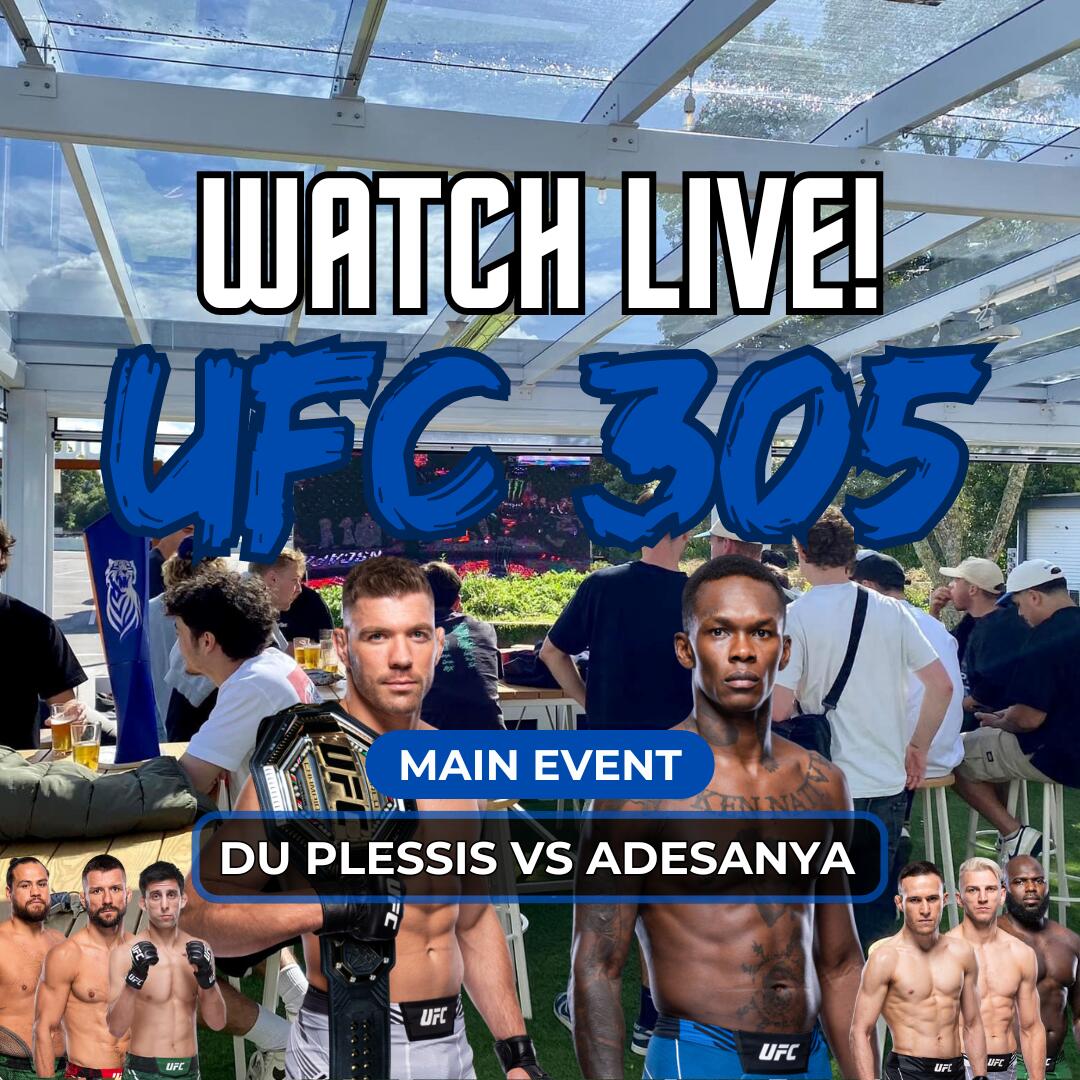 UFC 305 - LIVE SCREENING